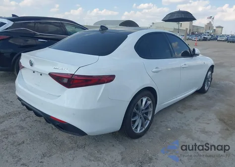 2022 Alfa Romeo Giulia Ti Awd from USA, damaged, VIN ZARFANBN7N7661669